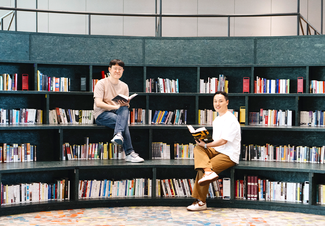 (왼쪽부터) MYSC 박정호 부대표, 아모레퍼시픽 CSR팀 유연동 차장